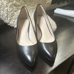 Cole Haan Black Heels Sleek Minimalist Design